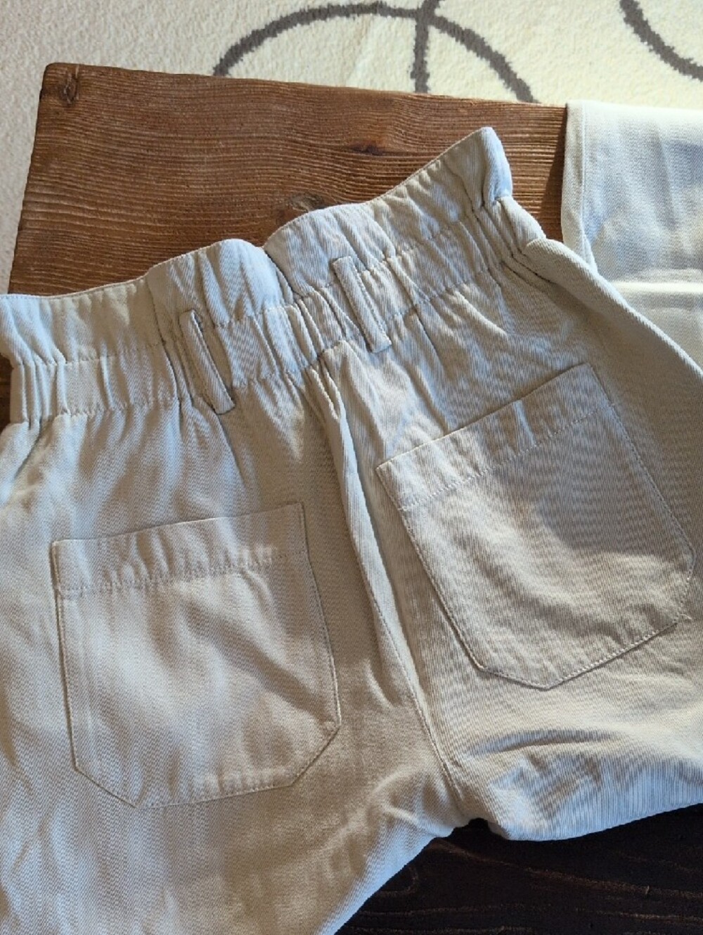 ba&sh Cream Wide-Leg Pants - Picture 6 of 6